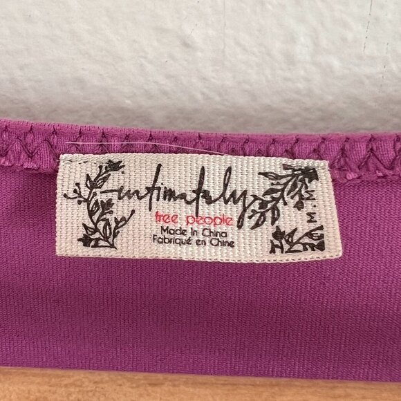 Intimately Free People Va Va Voop Bodysuit - Wildberry - Picture 5 of 6